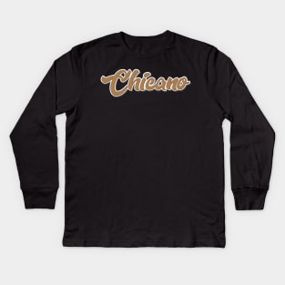 Chicano Streetwear Kids Long Sleeve T-Shirt